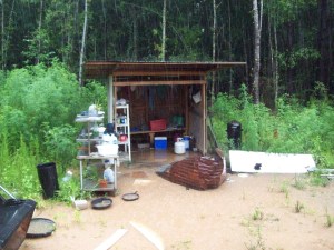 lean-to home for 6 months